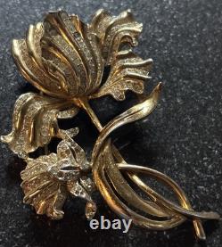 1901-1919 C/and/R CR Cohn and Rosenberger Early Coro Rhinestone Brooch Art