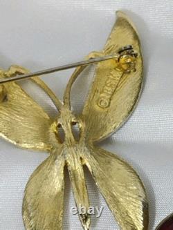 40 pc lot Vintage Antique Lot of Rhinestone 1950's 60's Brooches, & More