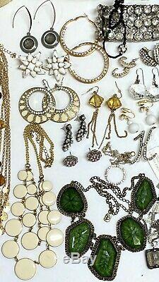 84 pcs High End Vintage Rhinestone Ring Earring Brooch Bracelet etc Jewelry #L8