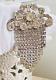 Amazing Massive Vintage Possible Unsigned Weiss Rhinestone Fringed Brooch