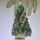 Amazing Very Rare 3D Christmas Tree w Stand Jelly Belly Brooch Juliana