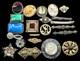 Antique & Vintage Brooch Lot 20+ Mixed Styles Art Deco, Edwardian, Etc
