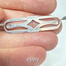 Coro Duette Art Deco Rhinestone Brooch Clip Vintage 1930s Patent 2066969 Originl