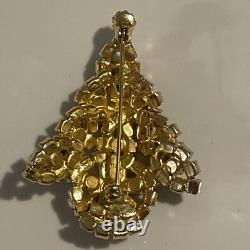 EISENBERG Christmas Tree Green Red Book Piece Signed E Vintage 1970's Very Rare