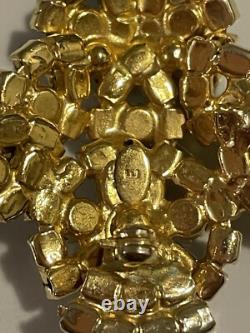 EISENBERG Christmas Tree Green Red Book Piece Signed E Vintage 1970's Very Rare