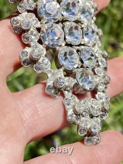 Early 1900s Antique Eisenberg Original Signed Large Fur Pin Brooch