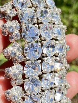 Early 1900s Antique Eisenberg Original Signed Large Fur Pin Brooch