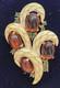 Gorgeous Vintage Trifari L'Orient Enamel Rhinestone Cabachon Brooch VINTAGE