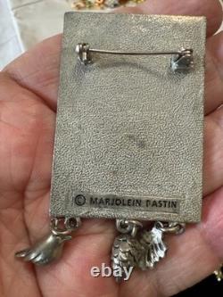 HUGE VINTAGE LOT signed Christmas Brooch Pin Napier Monet + 3 lbs $2 each