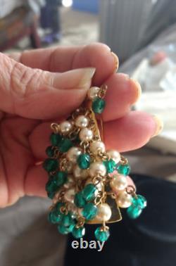 Hattie Carnegie Rare Christmas tree brooch