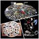 Huge Lot 360+ Mostly Vintage Costume Jewelry Some Signed Rhinestones Glass Beads