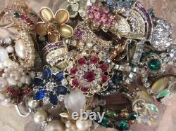 Huge vintage to now jewelry lot Wearable