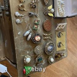 Large Jewelry Lot Estate Collection Antique-Vintage Items some signed