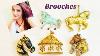 Let S Go To The Ranch Awesome Fantasy Horse U0026 Butterfly Vintage Brooch Jewelry Bag Jar