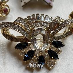 Lot 16 Vintage Brooches 1928 Carolee AK Austria Coro Germany Dorlan Czech Avon