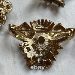 Lot 16 Vintage Brooches 1928 Carolee AK Austria Coro Germany Dorlan Czech Avon