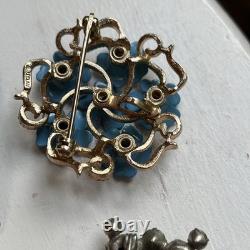 Lot 16 Vintage Brooches 1928 Carolee AK Austria Coro Germany Dorlan Czech Avon