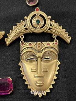 Lot 19 Vintage Designer Brooches W Germany Emmons BSK Crystal Julianna AK Avon