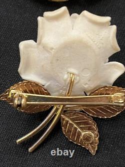 Lot 19 Vintage Designer Brooches W Germany Emmons BSK Crystal Julianna AK Avon