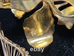 Lot of 25 Vintage Jewelry Brooches Most Signed Cerrito Krement And More