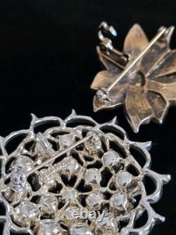 Lot of 25 Vintage Jewelry Brooches Most Signed Cerrito Krement And More