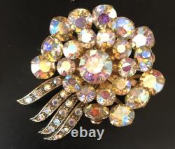 Lot of 6 Vintage Riveted Brooch Pins (lot R7)