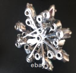 Lot of 6 Vintage Riveted Brooch Pins (lot R7)