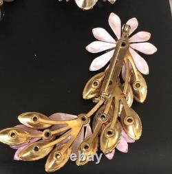 Lot of 7 Vintage Riveted Brooch Pins (lot R8)