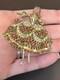 RARE Vintage Corocraft Ballerina Brooch Rhinestone Book Piece Maria Camargo READ