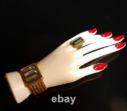 Rare Vintage Art Deco Celluloid Ring & Bracelet Hand BroochPinGlam Fabulous