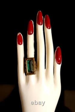 Rare Vintage Art Deco Celluloid Ring & Bracelet Hand BroochPinGlam Fabulous