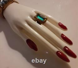 Rare Vintage Art Deco Celluloid Ring & Bracelet Hand BroochPinGlam Fabulous