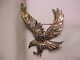 Rare vintage attributed Boucher sterling silver eagle pin brooch