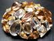 SCHREINER Champagne & Ice Inverted Rhinestone Vintage Dome Pin Brooch