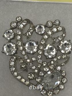 Stunning vintage Circa 1935 Staret rhinestone Brooch