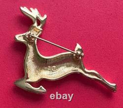 VINTAGE CHRISTMAS TREE BROOCH PIN LOT M BOOK PIECE SWAROVSKI TRIFARI LIA MCM 13p