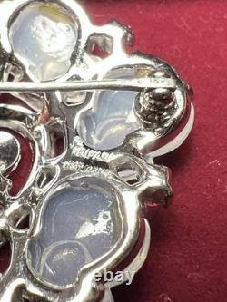 Vintage Alfred Philippe Crown Trifari Tutti Frutti Fruit Salad Moonstone Brooch