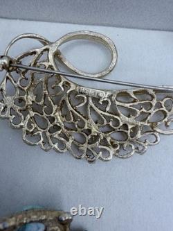 Vintage Brooch Lot 14 Weiss, Sarah Coventry, Monet, Oscar De La Renta, Rucinni