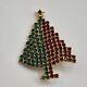 Vintage Christmas Tree Brooch Signed Gale And Friends