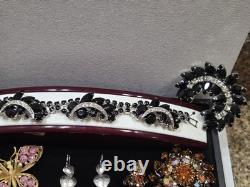 Vintage Designer Jewelry Lot Corocraft, Trifari, Weiss, KJL, Chr. Dior