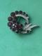 Vintage Eisenberg Circa 1955 Art Deco Brilliant Brooch