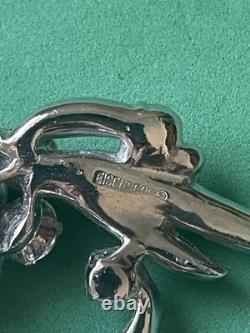 Vintage Eisenberg Circa 1955 Art Deco Brilliant Brooch