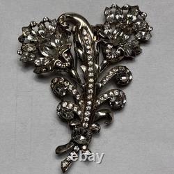 Vintage Eisenberg Original Signed Floral Spray Brooch