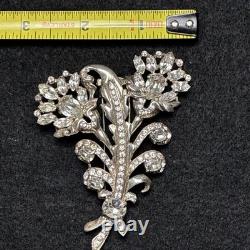 Vintage Eisenberg Original Signed Floral Spray Brooch