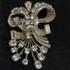 Vintage Eisenberg Original Signed Rhinestone Brooch