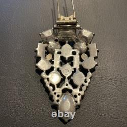 Vintage Eisenberg Original Signed Waterfall Teardrop Brooch