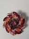 Vintage Gorgeous D&E Juliana Frosted Pink Givre Glass Rhinestone Brooch Pin READ