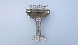 Vintage HUGE Dorothy Bauer Rhinestone Brooch Biggest Champagne Glass Pin