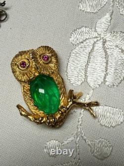 Vintage, High End Brooches. Very Rare Collection of Five