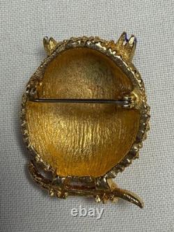 Vintage, High End Brooches. Very Rare Collection of Five